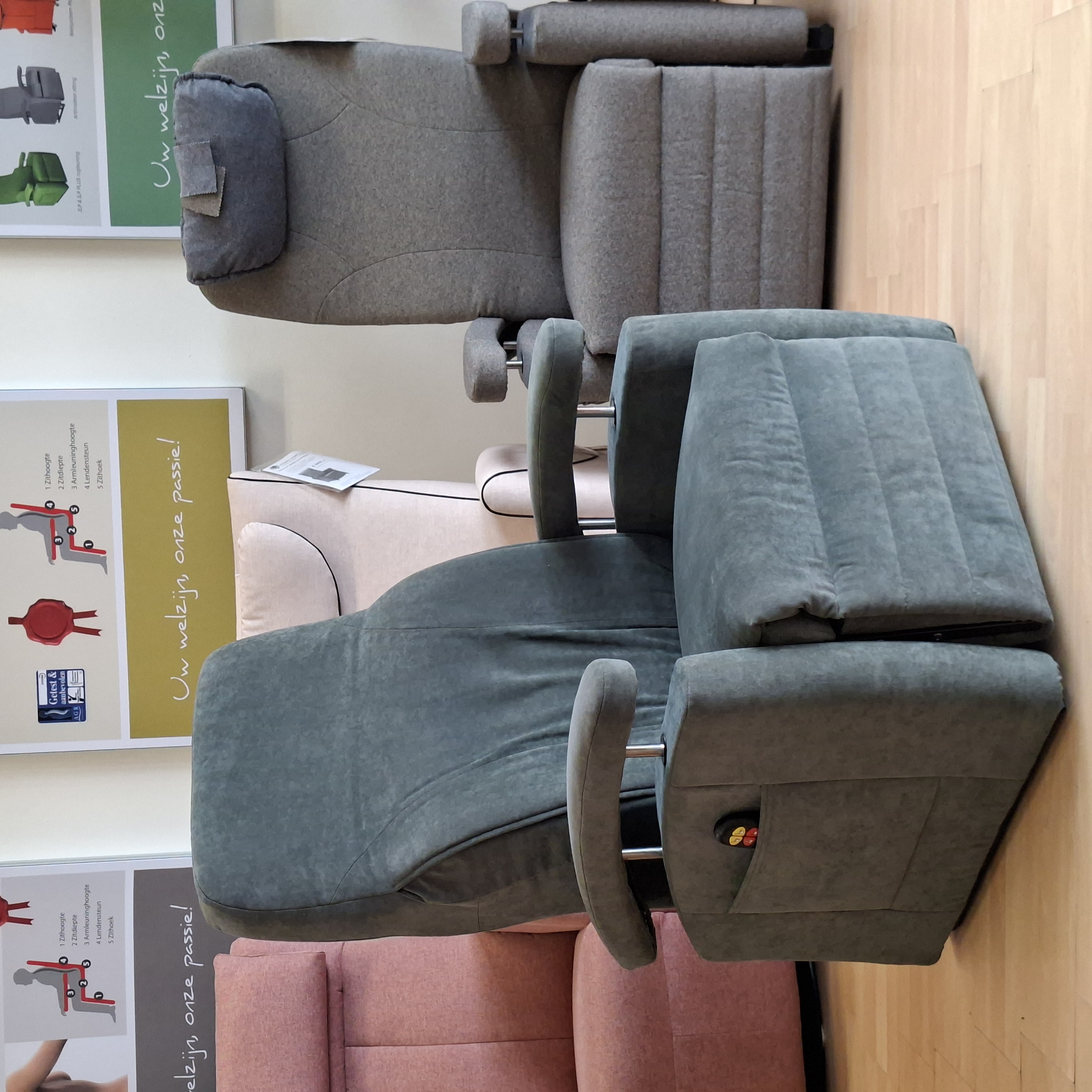 Occasion sta-op stoel Fitform 570 Vario ILP rug