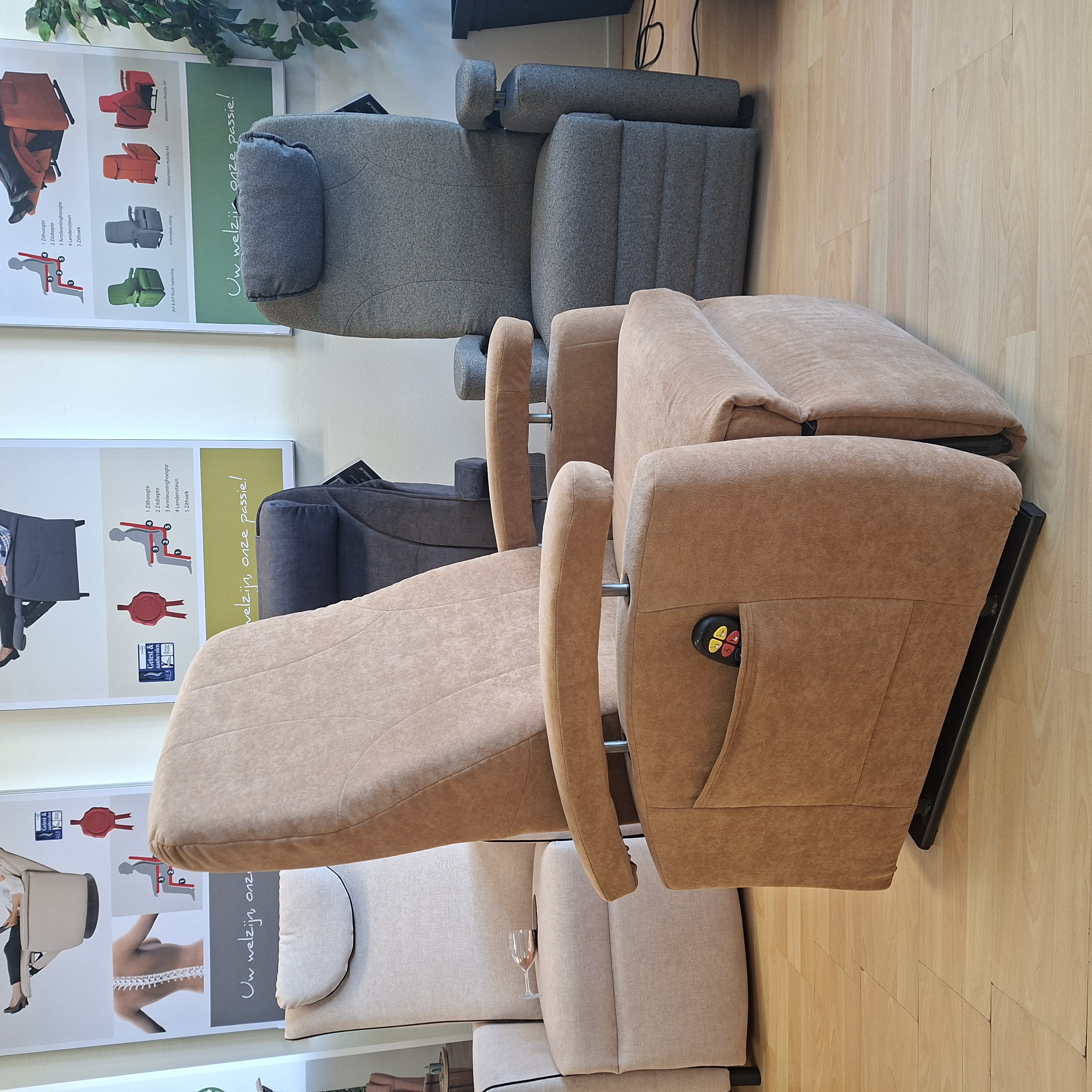 Occasion sta-op stoel Fitform 570 Vario Zand