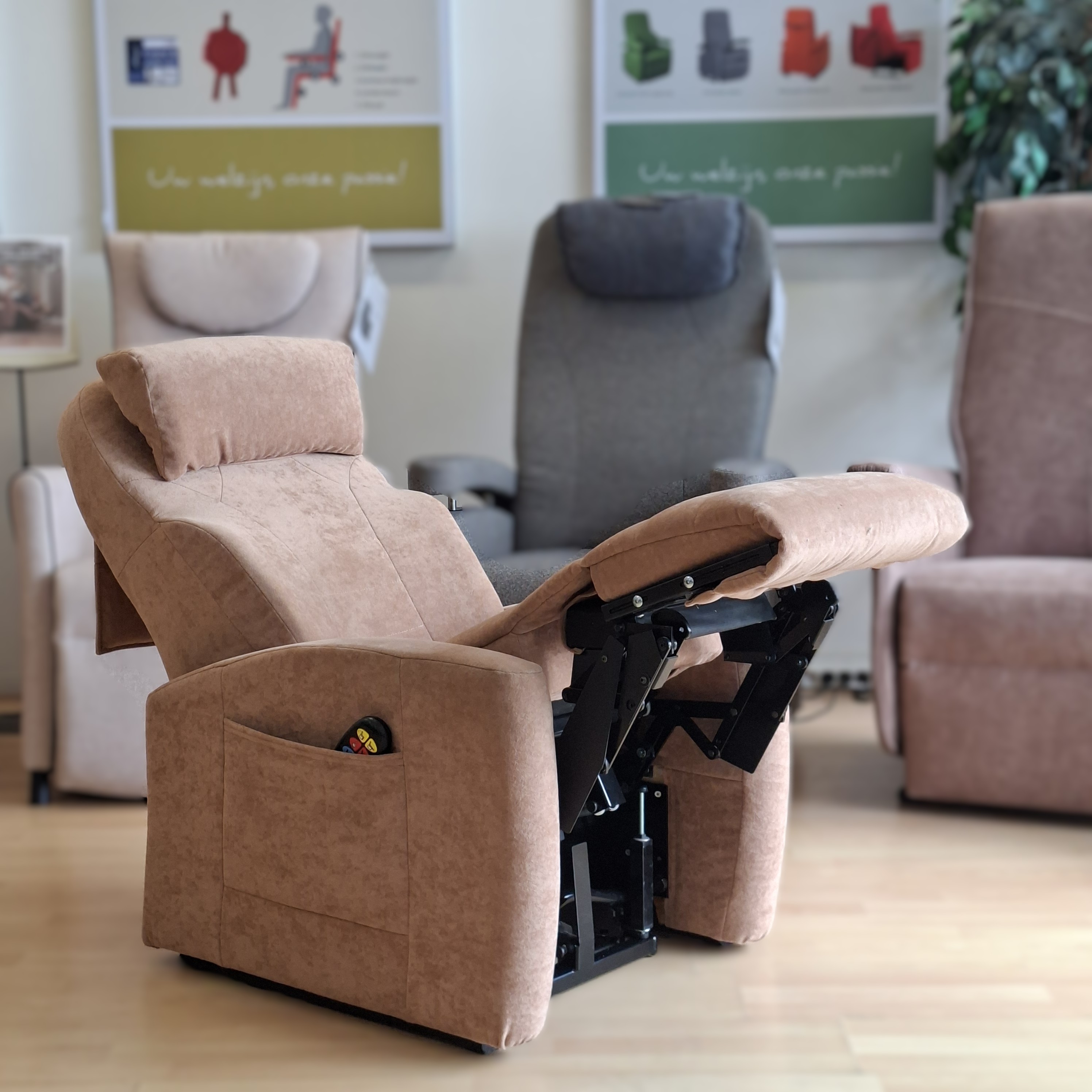 Foto 4 Occasion sta-op stoel Fitform 571 Vario Kuiprugleuning